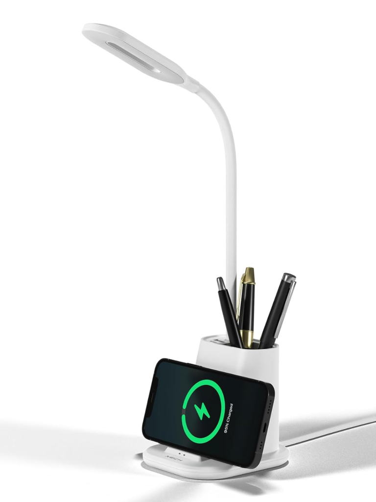 Multi-functional table lamp with wireless charging - Gadgets Under 3000 in India