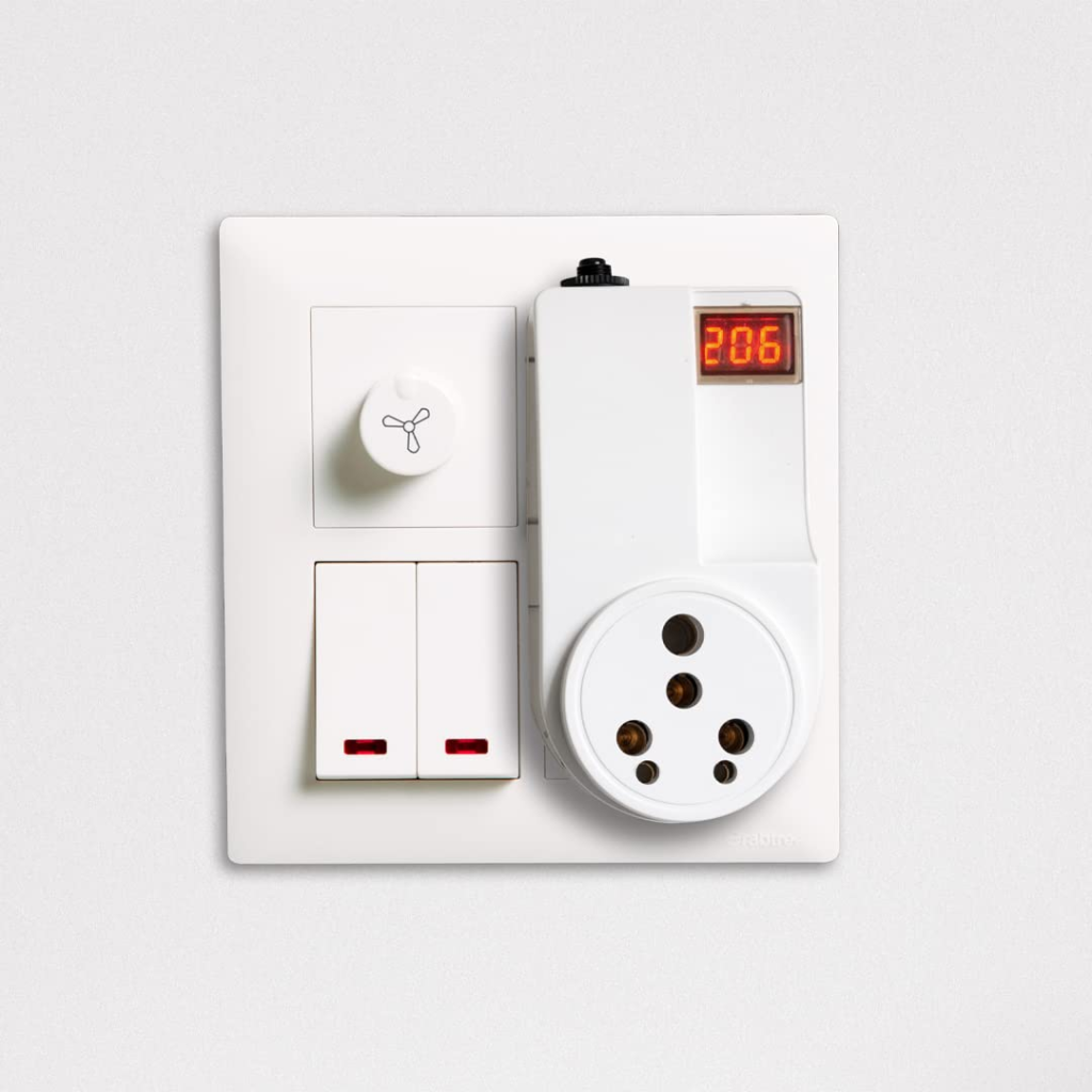 surge protector with auto cut-off and voltmeter