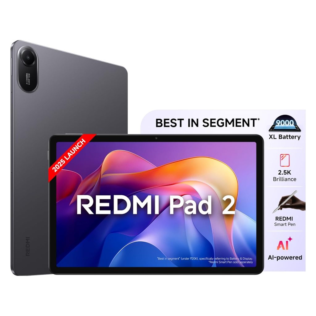 Realme Pad 2, best tablet under 15000, for content consumption and daily tasks